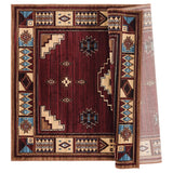Home Graham Liberty Border Hand-carved Soft Area  Rug