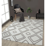 Home Meadows Terra Hand Carved Shag Area Rug