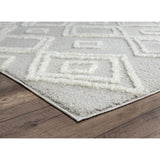 Home Meadows Terra Hand Carved Shag Area Rug