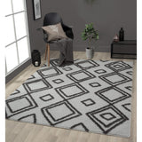 Home Meadows Terra Hand Carved Shag Area Rug