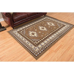 Home Montclaire Feranda Bordered Southwestern Area Rug