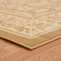 Domani Globe Distressed Landscape Soft Area Rug