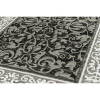 Domani Globe Distressed Landscape Soft Area Rug