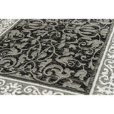 Domani Globe Distressed Landscape Soft Area Rug