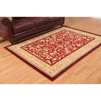 Domani Globe Distressed Landscape Soft Area Rug