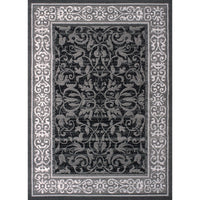 Domani Globe Distressed Landscape Soft Area Rug