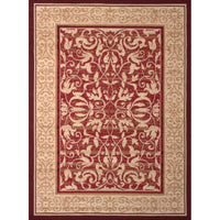Domani Globe Distressed Landscape Soft Area Rug