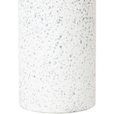 Winnie Confetti Concrete Cylinder Table Lamp - 25"H x 14"W x 14"D