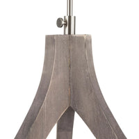 The Gray Barn Brevet Contemporary Tripod Table Lamp with Linen Shade