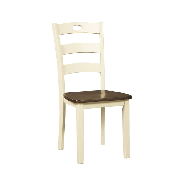 Woodanville Dining Room Chair - Set of 2 - Cream/Brown