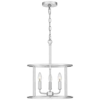 Abner 3-Light Polished Chrome Pendant