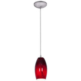 Access Lighting Sydney Brushed Steel - Ruby Mini Pendant