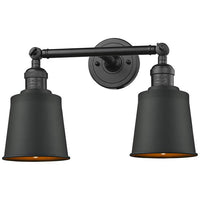Addison 7"H Oil-Rubbed 2-Light Adjustable Wall Sconce