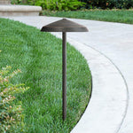 Albany Bronze Geo Dome 3 Watt LED Modern Landscape Path Light