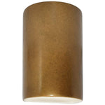 Ambiance Small Cylinder - Open Wall Sconce - Antique Gold - Incandescent