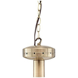 Antique Brass Hardwired DIY Pendant Light Adapter