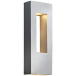 Atlantis 16"H Glass LED Outdoor Wall Light