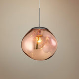Bankwell 10 1/2" Wide Pearlized Mini Pendant