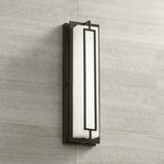 Belfonte 16 1/4" High Bronze LED Outdoor Wall Light