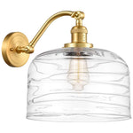 Bell 12" Incandescent Sconce - Swirl Shade