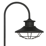 Braden 23 1/2" High Textured Black Outdoor LED Rustic Cage Path Light