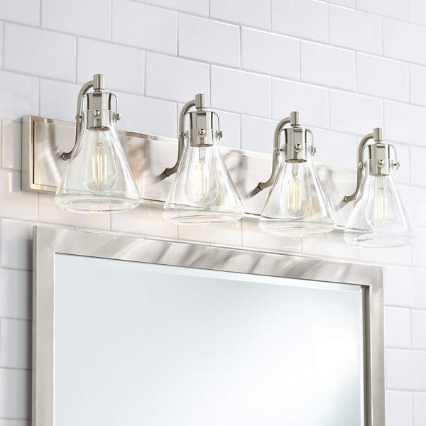 Cindy 33" Wide Bronze 4-Light Bath Light