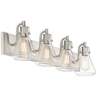 Cindy 33" Wide Bronze 4-Light Bath Light