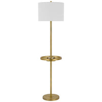 Crofton Floor Lamp w/ Tray Table and USB Ports