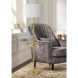 Crofton Floor Lamp w/ Tray Table and USB Ports