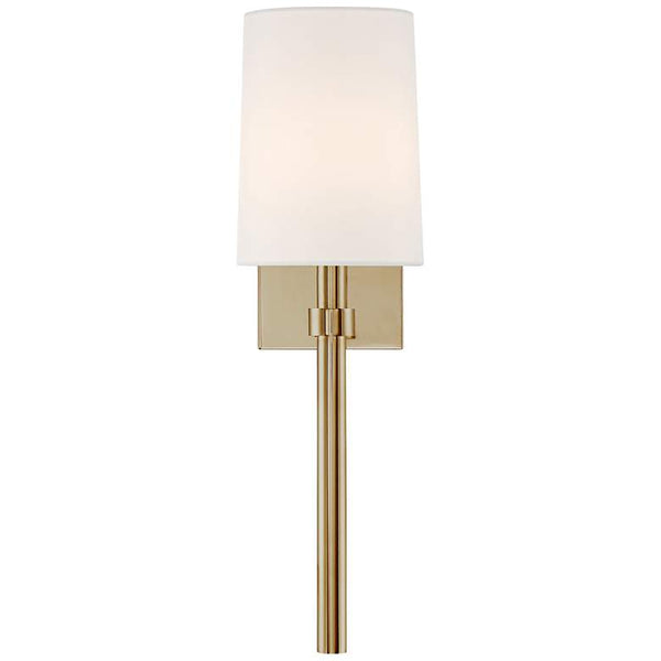Crystorama Bromley 18" High Aged Brass Wall Sconce