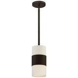 Crystorama Grayson 6" Wide Dark Bronze Mini Pendant