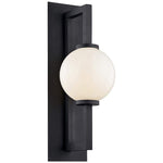 Darwin 29 1/2" High Textured Black Outdoor Wall Light