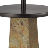 Dimond Musee Bronze Metal Floor Lamp with Tray Table