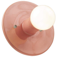Discus Wall Sconce - Gloss Blush