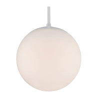 dweLED Niveous 10" Wide White LED Mini Pendant