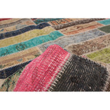 Hand-knotted Color Transition Multi Color Wool Soft Rug