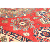 Hand-knotted Finest Gazni Red Wool Soft Rug