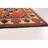 Hand-knotted Finest Kargahi Dark Copper Wool Soft Rug