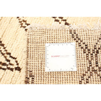 Hand-knotted Marrakech Cream Wool Soft Rug