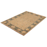 Hand-knotted Peshawar Oushak Beige Wool Soft Rug