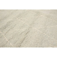 Hand-knotted Tangier Grey Wool Soft Rug