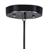 ET2 Hemisphere 9" Wide Gloss Black LED Mini Pendant Light