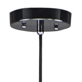 ET2 Hemisphere 9" Wide Gloss Black LED Mini Pendant Light