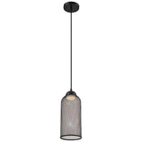 Eurofase Kenmore 5 3/4"W Mesh LED Mini Pendant Light