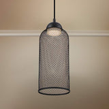 Eurofase Kenmore 5 3/4"W Mesh LED Mini Pendant Light
