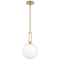 Eurofase Prospect 9.75 In. x 18.75 In. Pendant in Gold