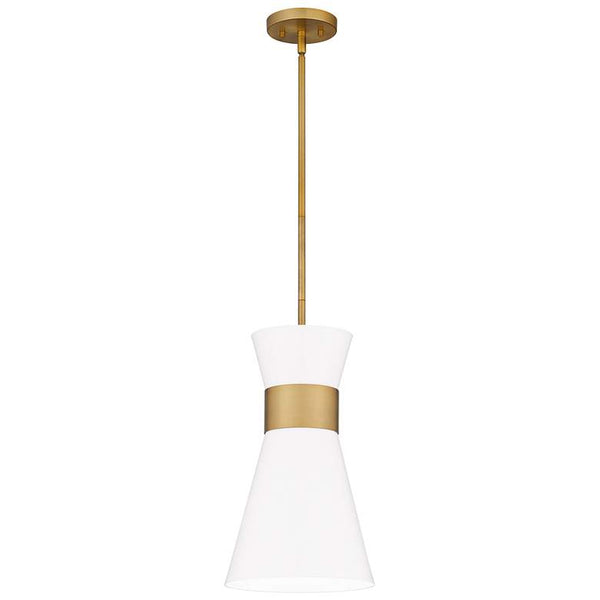 Fremont 1-Lt Aged Brass Mini Pendant