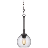 Galveston 7 1/4" Wide Rubbed Bronze Mini Pendant