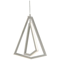 Gianna 15" Pendant - Satin Nickel