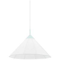 Gloria 1 Light Small Pendant - Robins Egg Blue